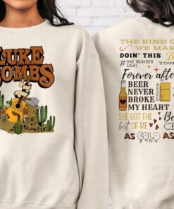 Luke Combs World Tour Sweatshirt, Luke Combs World Tour 2024, Cowboy Combs, Luke Combs Fan, Cowgirl Tee