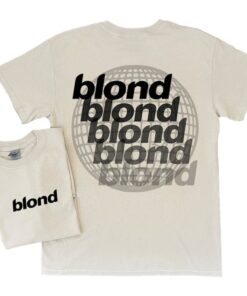 Frank Ocean BLOND GLOBE v2 Short Sleeve T Shirt, Blond t shirt