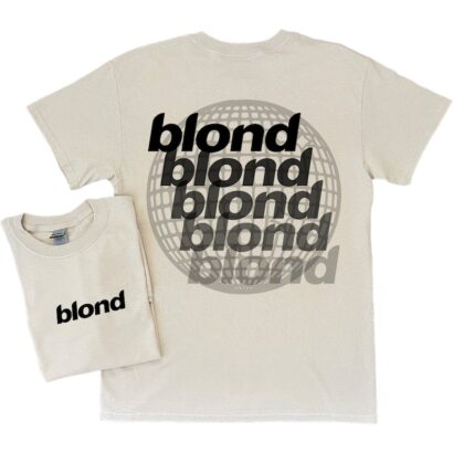 Frank Ocean BLOND GLOBE v2 Short Sleeve T Shirt, Blond t shirt