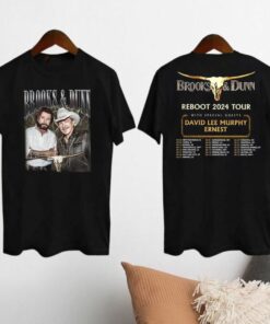 Brooks And Dunn Vintage Shirt, Brooks and Dunn The Reboot 2024 Tour Shirt, Brooks & Dunn Merch