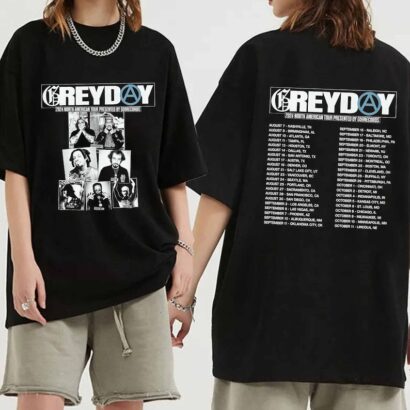 Grey Day 2024 Tour Shirt, Suicideboys Band Fan Shirt, Suicideboys 2024 Concert Shirt, Grey Day 2024 Concert Shirt