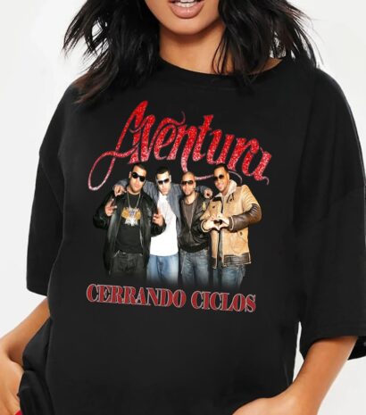 Aventura 2024 shirt, Cerrando Ciclos shirt, Graphic T-shirt, Unisex Shirt, Aventura Concert Group Shirt