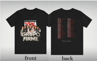 2024 Grupo Firme Tour, La Ultima Peda, Concert Dates, Grupo Firme T-Shirt