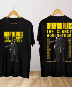 Twenty One Pilots 2024 Shirt, The Clancy World Tour 2024 Shirt, Twenty One Pilots