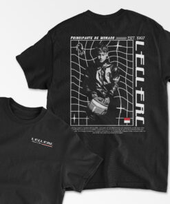 Leclerc Streetwear Tshirt Formula Racing Tee Leclerc F1 Gift Racing Inspired Shirt Aesthetic Racing