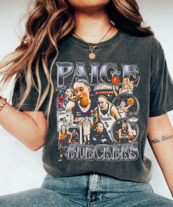 Paige Bueckers Unisex T-shirt, Basketball Player Slam Dunk Bootleg Vintage Graphic Tee, March Madness Tee