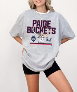 Paige Bueckers Buckets T-shirt, Basketball Player Slam Dunk Bootleg Vintage Graphic Tee, Paige Bueckers Shirt