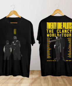 Twenty One Pilots The Clancy World Tour 2024 T Shirt, Twenty One Pilots Shirt, The Clancy World Tour 2024 Shirt