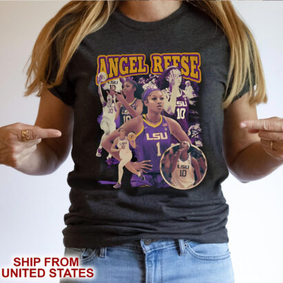 Vintage Angel Reese Shirt, Vintage Bootleg Team Shirt