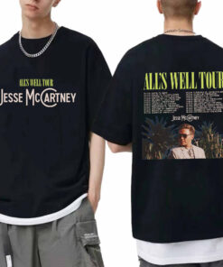 Jesse McCartney shirt, All's Well Tour 2024 Shirt, Jesse McCartney 2024 Concert Shirt, All's Well 2024 Concert Shirt