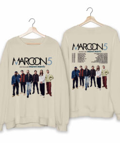 Maroon 5 Tour 2024 Shirt, Maroon 5 Band Fan Shirt, Maroon 5 Concert Shirt