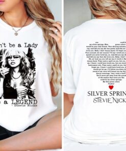 Don't Be A Lady Be A Legend T-shirt, Vintage Stevie Nicks TShirt, Stevei Nicks Hoodie, Stevie Nick sweatshirt, Stevie Nick