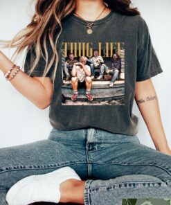 Thug Life Trump Shirt, Republican Shirt, Trump and Western Musicians Shirt, Country Music hug Life Shirt, Sarcastic Trump Election Shirt