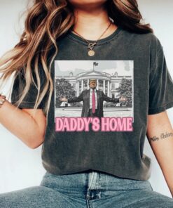 Daddy's Home Sweater, Trump 2024 Sweatshirt, Funny Trump Sweatshirt, President 2024 Hoodie