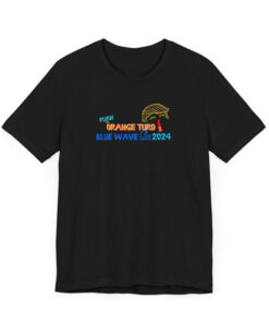 Orange Turd Anti Trump Funny Political Shirt, F Trump 2024 Trump Trials Commemorative Shirt, Don The Con Von Shit