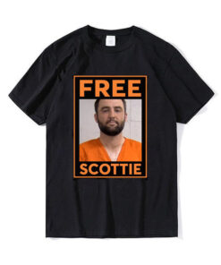 Free Scottie Scheffler Mugshot T Shirt