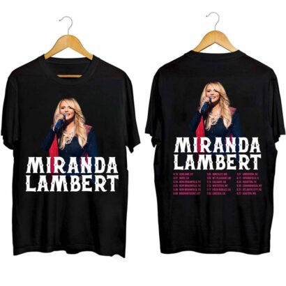 Miranda Lambert 2024 Tour Shirt, Miranda Lambert Fan Shirt, Miranda Lambert Country Music Shirt, Miranda Lambert 2024 Concert Shirt