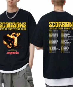 Scorpions Love At First Sting Tour 2024 Shirt, Scorpions 2024 Concert Shirt, Scorpions Rock Band Fan Shirt, Scorpions Merch