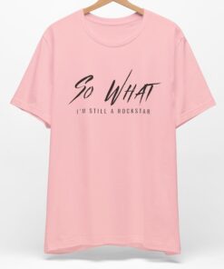 PINK P!Nk T-Shirt, Summer Carnival 2024 Tour Tshirt, Song Lyrics Tee, Pink Tour Merch, Gift For Fan So What I'm Still A Rockstar