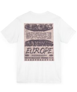 TRAVIS SCOTT Inspired T-Shirt, Travis Scott European Tour 2024 Tee, Circus Maximus Merch, Gift For Fan, Music Concert Tshirt