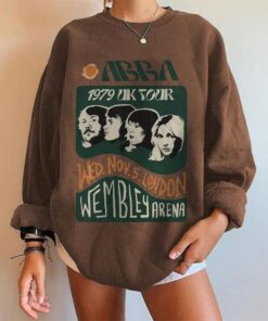 Retro ABBA Sweatshirt, Gift For Fan, Abba Oversized Hoodie, Abba Concert Tee, 1979 Donna and the Dynamos Mama Mia Movie Unisex Shirt