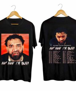 Joyner Lucas Not Now I'm Busy Tour 2024 Shirt, Joyner Lucas 2024 Concert Shirt, Joyner Lucas 2024 Fan Shirt, Not Now I'm Busy Tour Fan Gift