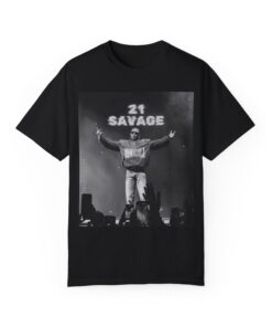 21 Savage Graphic T-Shirt, Hip Hop Concert Apparel