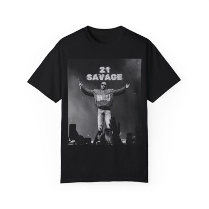 21 Savage Graphic T-Shirt, Hip Hop Concert Apparel