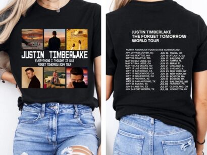 2024 Justin Timberlake Tour Shirt, Justin Timberlake Concert Group T-Shirt