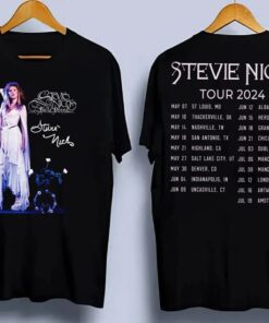 Stevie Nicks 2Side Shirt, Stevie Nicks Tour Merch, Stevie Shirt Fan Gift, Stevie Nicks On Tour Shirt, Music Tour 2024 Shirt