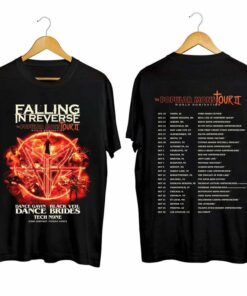 Falling in Reverse - Popular Monstour II 2024 Shirt, Falling in Reverse Band Fan Shirt, Falling in Reverse 2024 Shirt