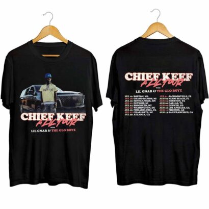 Chief Keef A Lil Tour 2024 Shirt, Chief Keef Fan Shirt, A Lil Tour Shirt, Chief Keef Rap Tee