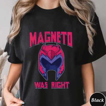 Magneto Was Right Shirt, Comic Movie Nostalgia Sweatshirt, Magneto Was Right Hoodie