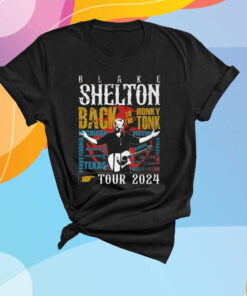 Blake Shelton Back To The Honky Tonk Tour 2024 shirt