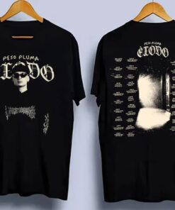 Vintage 90s Style Peso Pluma Tour T-Shirt, Peso Pluma 2024 Concert Shirt, Peso Pluma Music Shirt, Exodo 2024 Concert Shirt For Fan