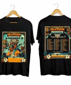 Iration - Daytrippin in Paradise Summer 2024 Shirt, Iration Band Fan Shirt, Iration 2024 Concert Shirt, Daytrippin in Paradise Tour Shirt