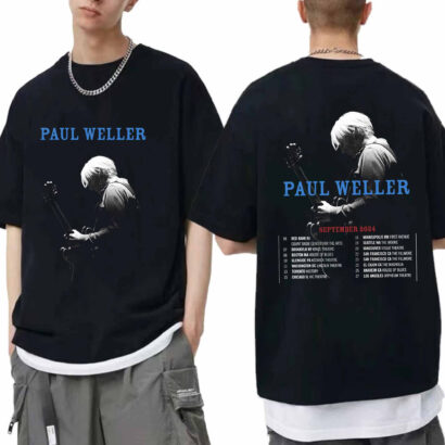 Paul Weller 2024 Tour Shirt, Paul Weller Fan Shirt, Paul Weller 2024 Concert Shirt