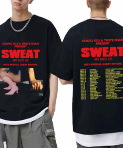 Charli XCX and Troye Sivan Sweat 2024 Tour Shirt, Charli XCX 2024 Tour Shirt, Charli XCX 2024 Shirt