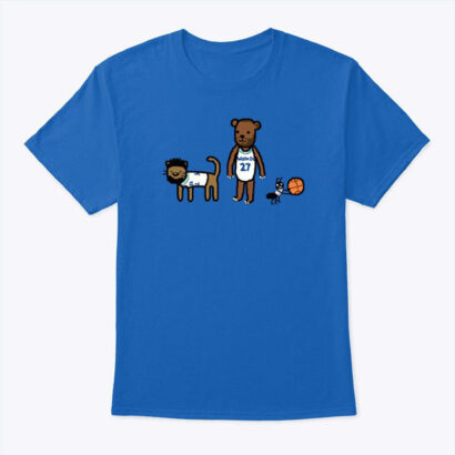 Kat Go Bear Ant Timberwolves Big Shirt