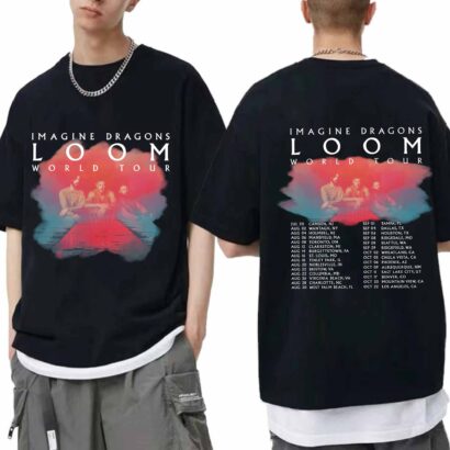 Imagine Dragons shirt, Loom Tour 2024 Shirt, Imagine Dragons Band Fan Shirt, Imagine Dragons 2024 Concert Shirt