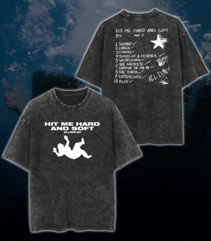 Hit Me Hard And Soft Tracklist Shirt, Billie New Album Shirt, Billie Hit Me Hard And Soft Album Shirt