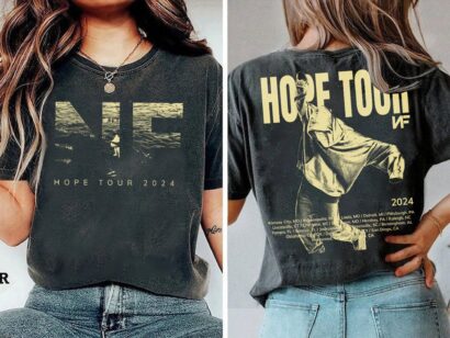 N.F Hope Tour 2 Shirts, Funny N.F Tour Merch Shirt, N.F Concert Tour T-Shirt, N.F Rapper Vintage 90s Shirt