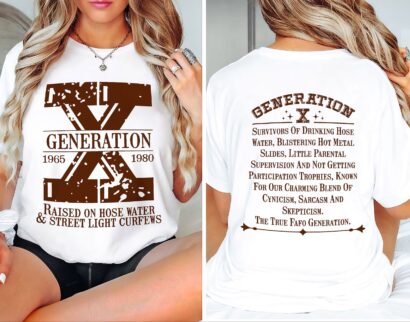 Gen X Shirt, Generation X Shirt, Raised on Hose Water and Neglect Nostalgia Shirt, 1980 Birthday Gift