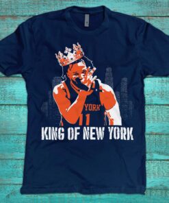 Knicks Jalen Brunson King of New York T-Shirt