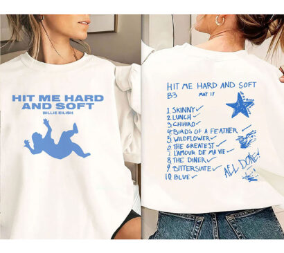 Billie Eilish Hit Me Hard And Soft Shirt, Billie Eilish New Album Shirt, Billie Eilish tee