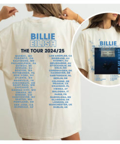 Billie Eilish tour 2024/25 shirt, Billie Eilish Hit Me Hard And Soft Concert Shirt, Billie Eilish New Album Shirt