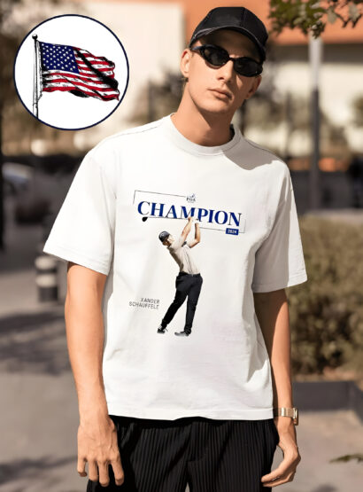 Xander Schauffele PGA champion 2024 shirt