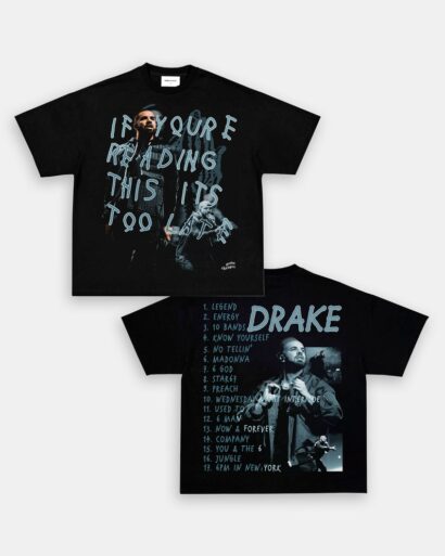 Vintage Drake Signature T-Shirt, Drake Album Merch, 2024 Music Concert