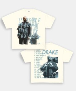Vintage Drake Signature T-Shirt, Drake Album Merch, 2024 Music Concert
