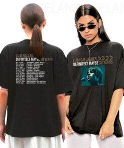 Celebrate Britpop Icon Liam Gallagher with the Exclusive Definitely Maybe 2024 Tour T-Shirt